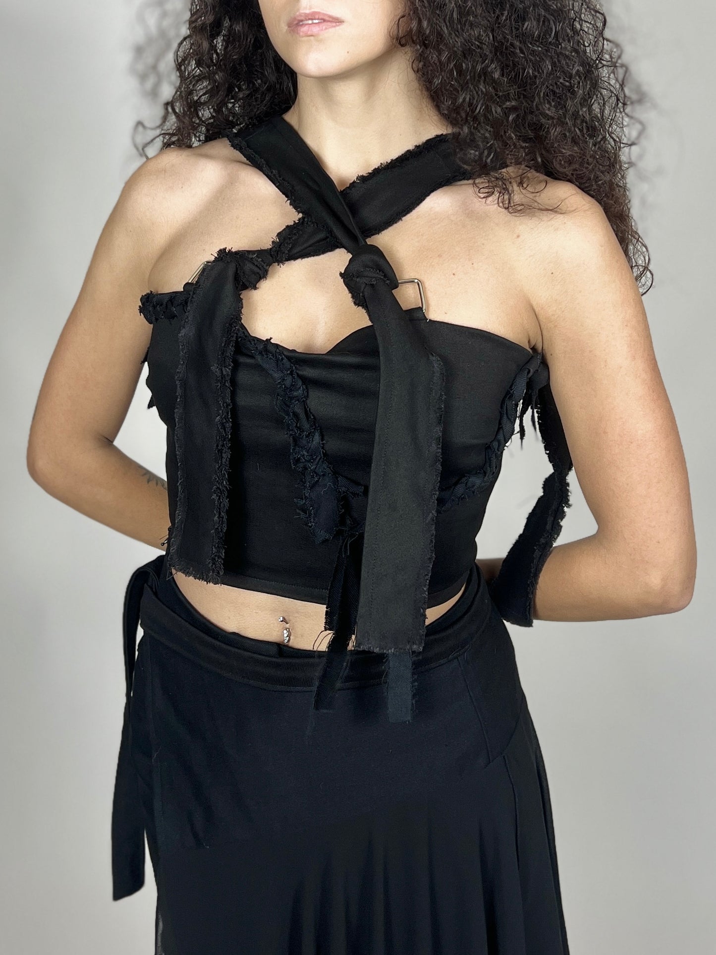 DIVENIRE CROP TOP top & BORSA