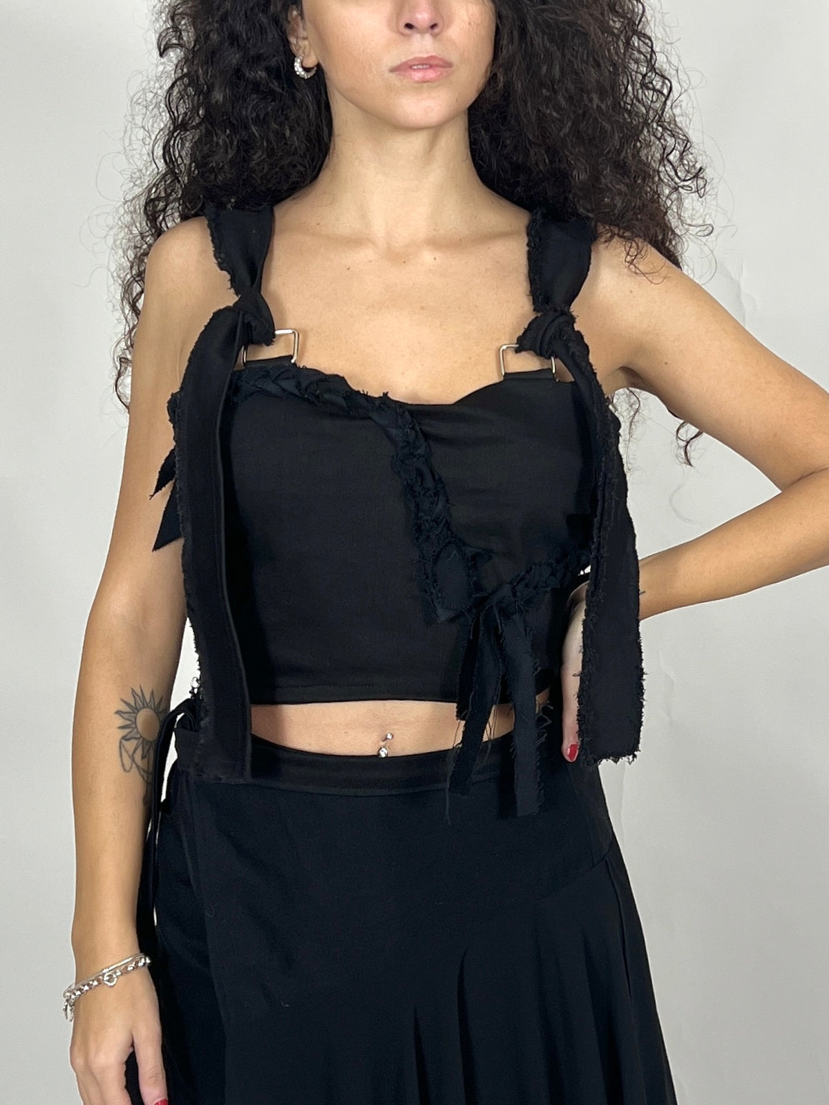 DIVENIRE CROP TOP top & BORSA
