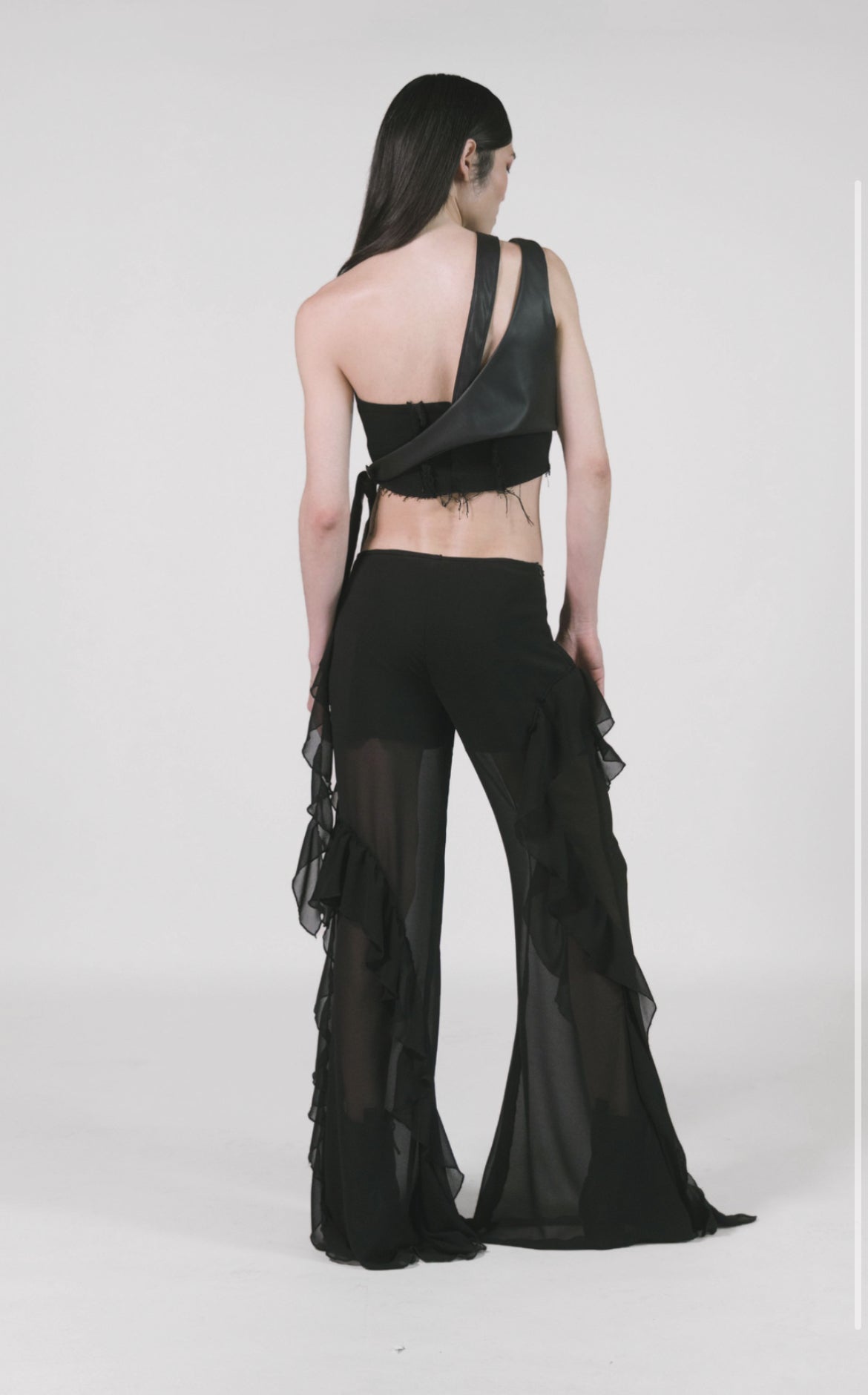 FLUIRE PANTALONI CHIFFON